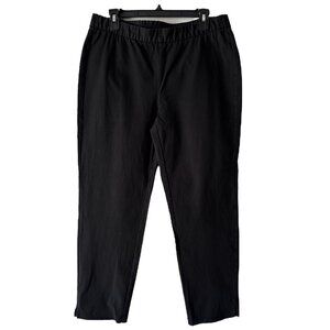Eileen Fisher Organic Cotton Pull On Pants